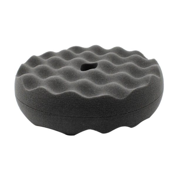 S009G Profesional 8" Almohadilla pulidora de espuma tipo gofre de doble cara 5/8"-11 Hilo