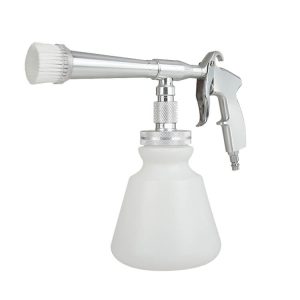 S813I Pistola de limpieza de coches tornador, Coche de alta presión que detalla la boquilla de la botella del espray del lavado de la botella de la espuma del arma 1L del lavado con el hilandero del metal