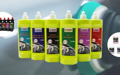Eleva el Brillo de tu Automóvil con los Compuestos de Pulido Premium de SYBON