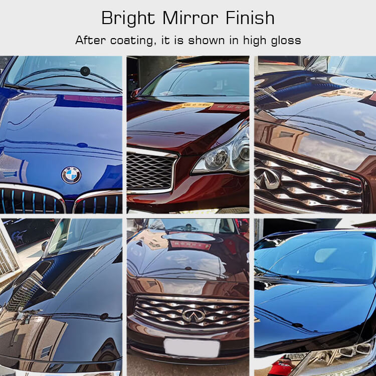 1704798082 S2207 Nano Ceramic Coating 9H Car Plastic Glass and Wheel Exterior Care Product kit Hydrophobic Long Lasting Professional Care High Gloss Paint Shine