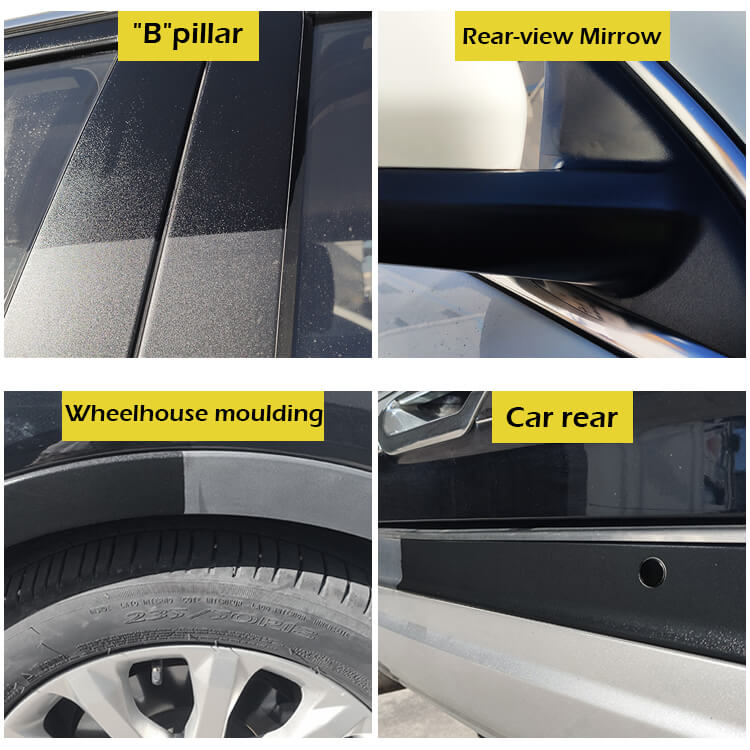 1704881789 S2201 Ultimate Black Plastic Restorer Plastic Restorer for Cars Prevent Cracking of Rubber Plastic Ceramic