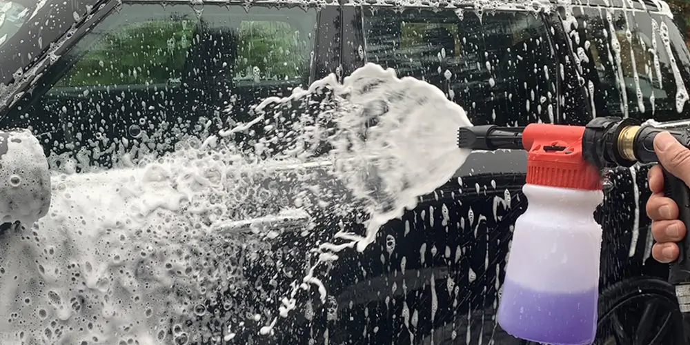 1706258277 How can you regulate the foam concentration of a Car Wash Foam Sprayer