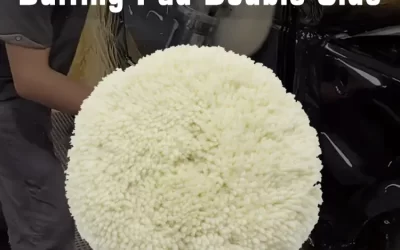 SYBON's 9" (230mm) Wool Buffing Pad Double Side: The Ultimate Solution for Professional Auto Detailing