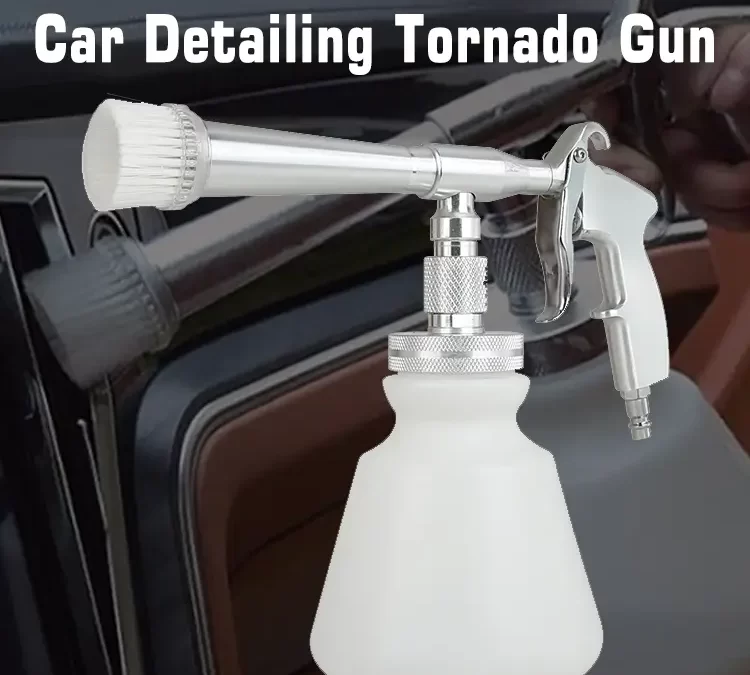Revolutionize Car Cleaning with Sybon Car Detailing Tornado Gun: Fast, Durable, and Easy to Use