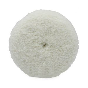 W009DB Economy High Quality 9 Inch Double Sided Wool Polishing Pad Wool Buffing Disc For Light and Medium Cutting