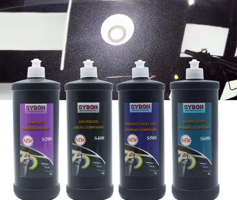 Step-by-Step Guide: Compound Polish Wax Steps with SYBON Products