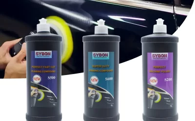 Ultimate SYBON Car Polish Compound Kit: Heavy Cut, Medium Cut & Fine Cut Solutions