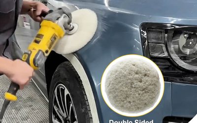Double Sided Wool Polishing Pad: The Professional Choice for High-Efficiency Auto Detailing