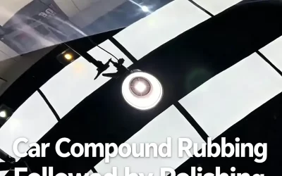 Car Compound Rubbing Followed by Polishing | SYBON Professional Polishing Compound Manufacturer